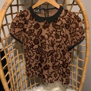 Maison Scotch & Soda Burnout Blouse